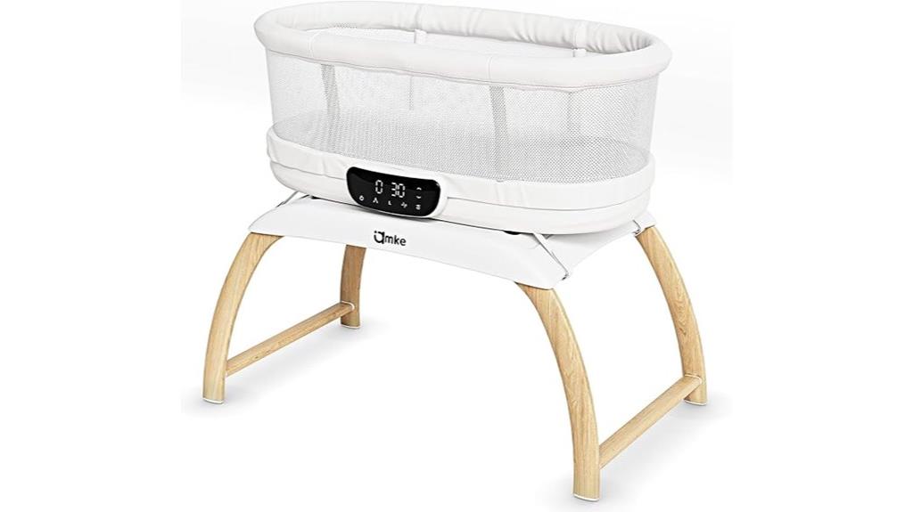 versatile baby bassinet with remote