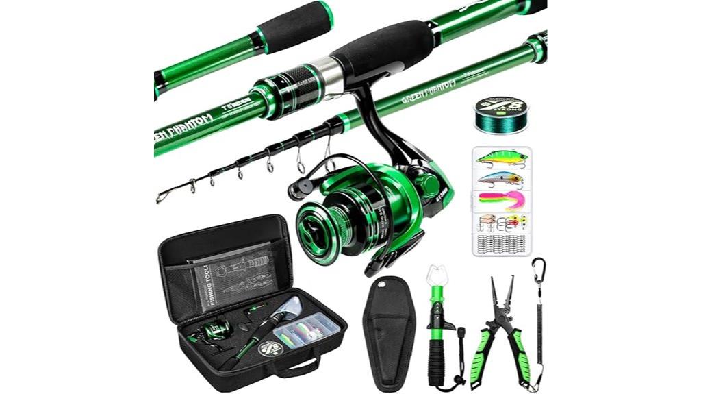 versatile fishing gear set