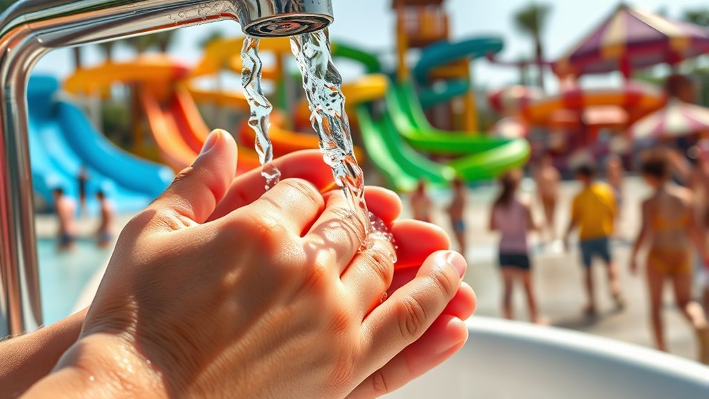 wash hands thoroughly regularly