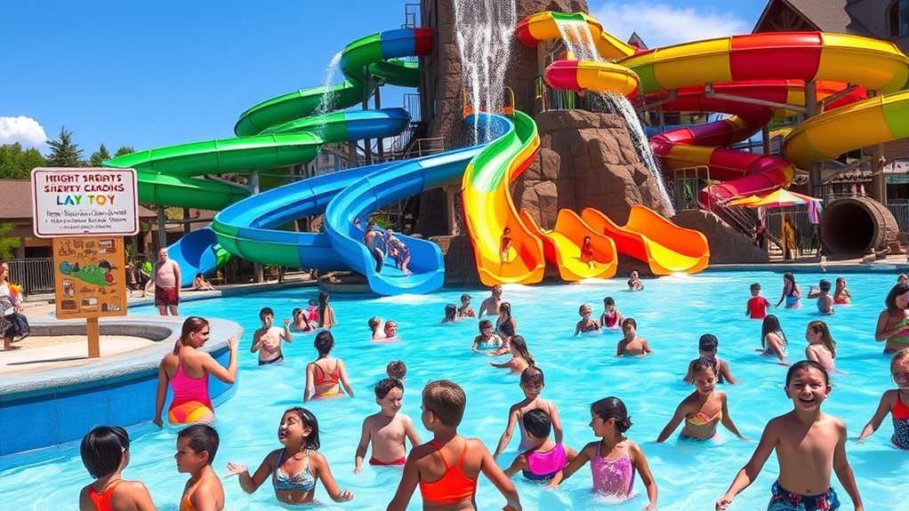 water park height safety rules