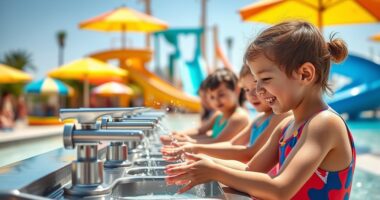 water park hygiene practices