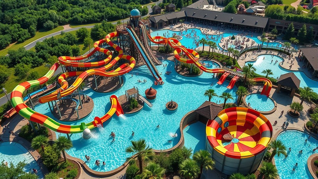 water park map highlights