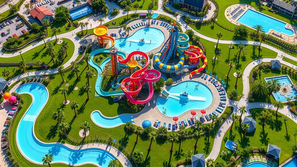 water park map highlights