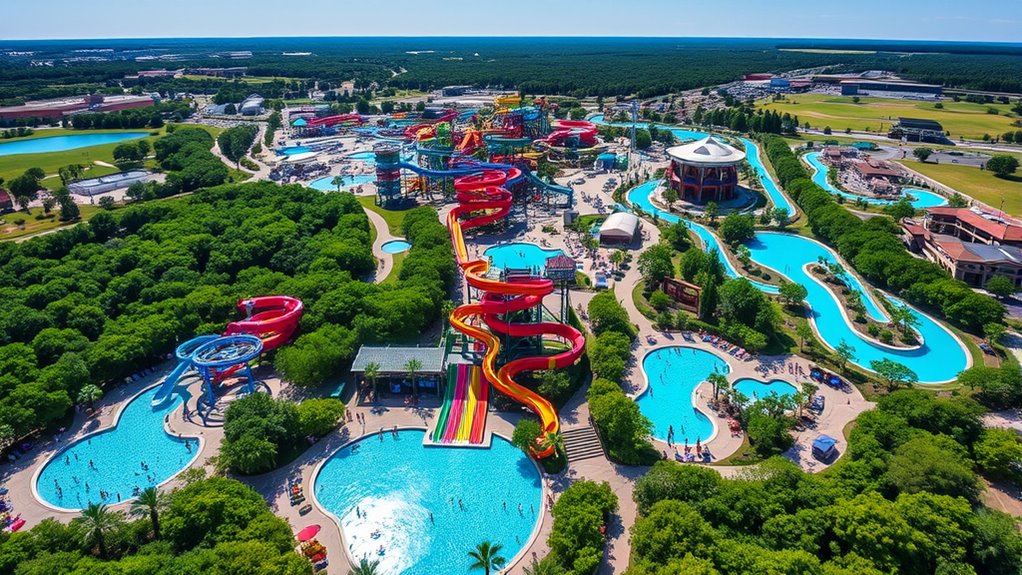 water park map highlights
