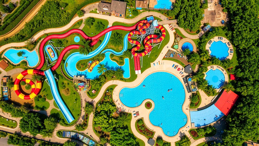 water park map highlights