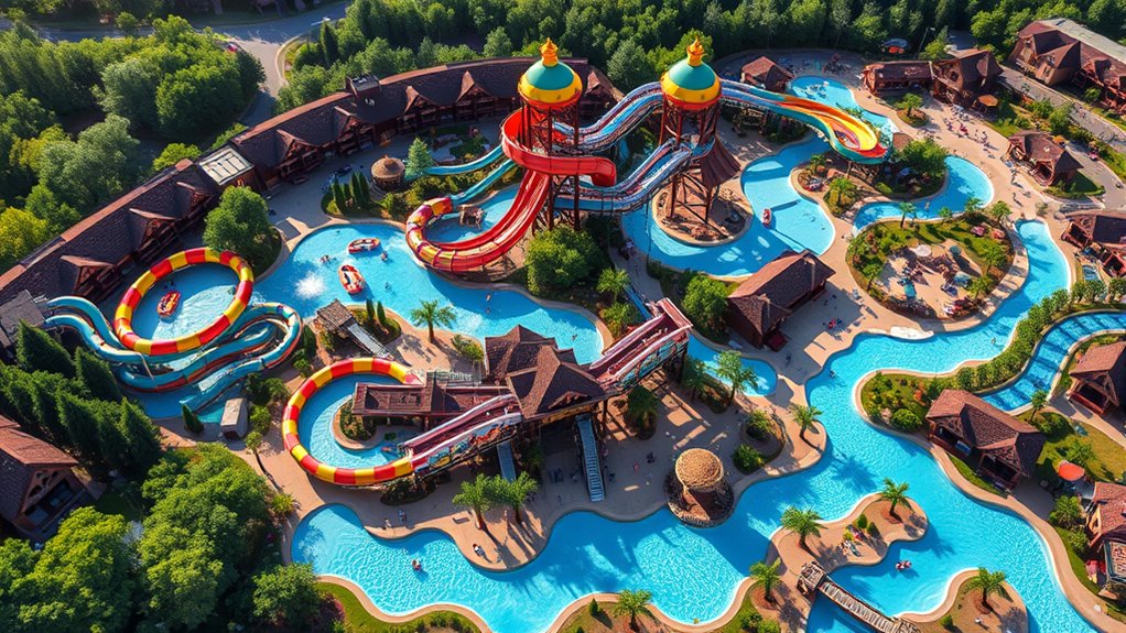 water park map highlights
