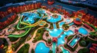 water park resort map