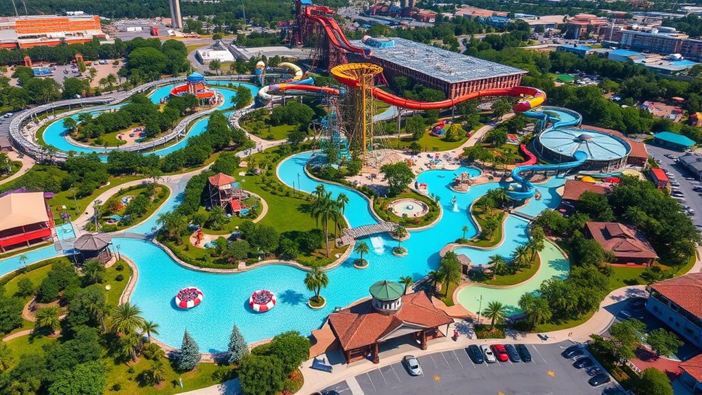 water parks are easily accessible