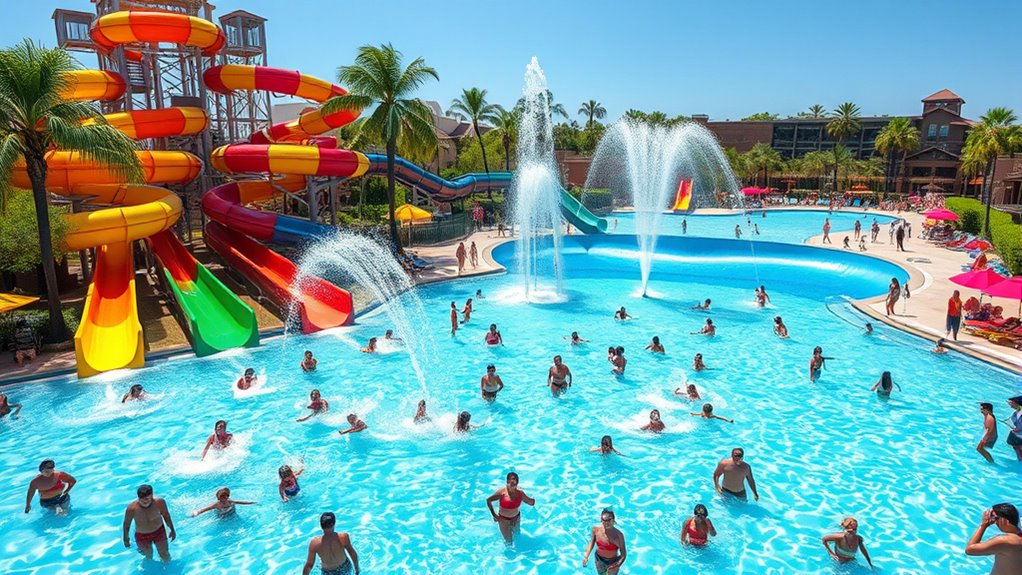 water parks offer diverse exciting attractions