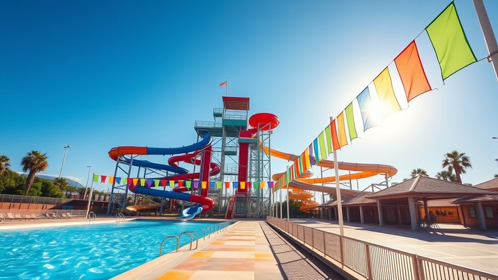 water parks open seasonally by region