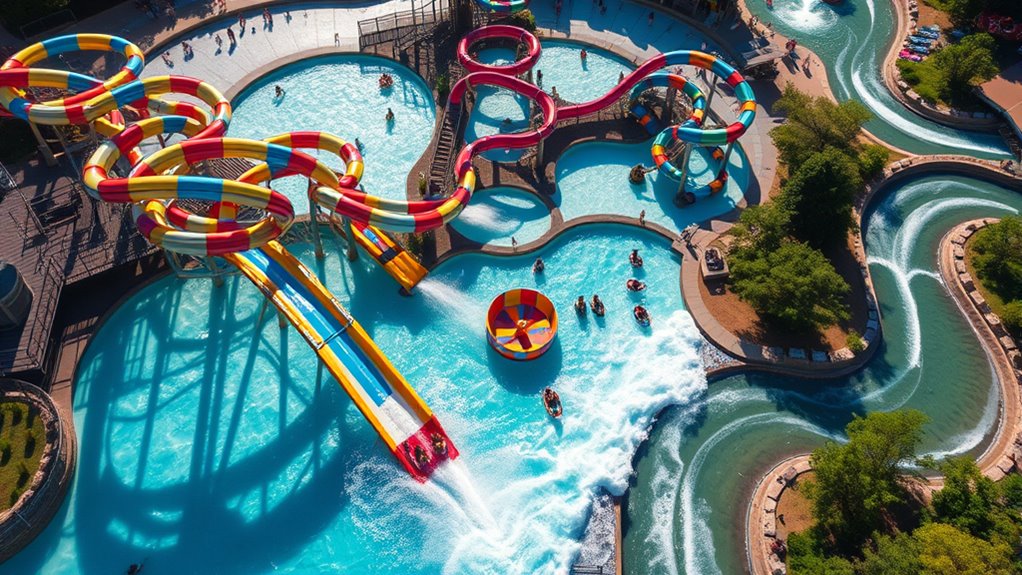 water parks thrilling rides