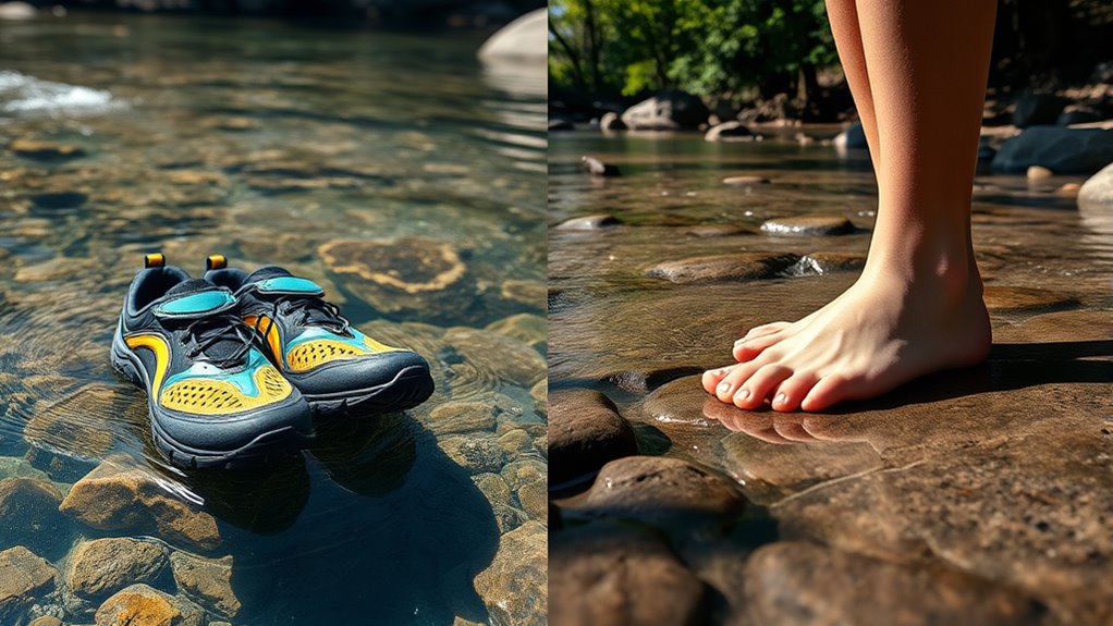 water shoes balance protection