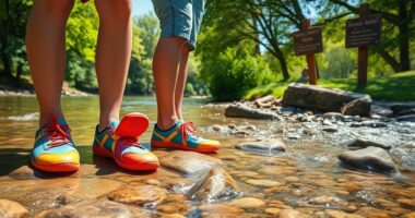 water shoes permitted at parks