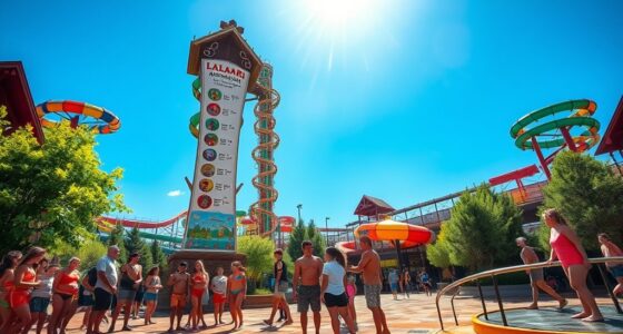 waterpark height and rider guidelines