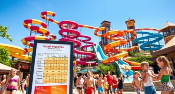 waterpark height requirements