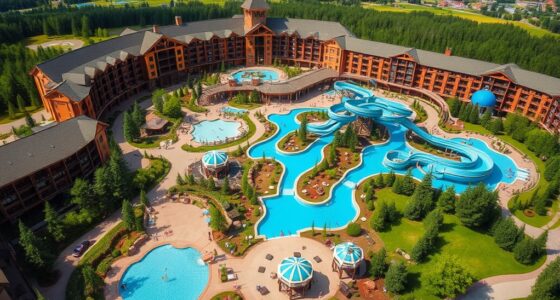 waterpark resort map