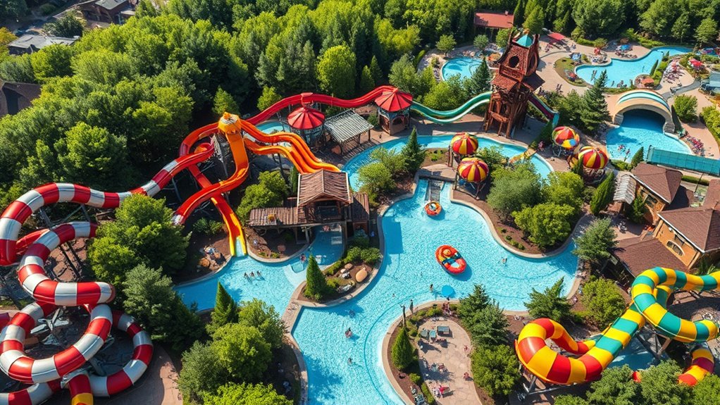 waterpark rides and attractions