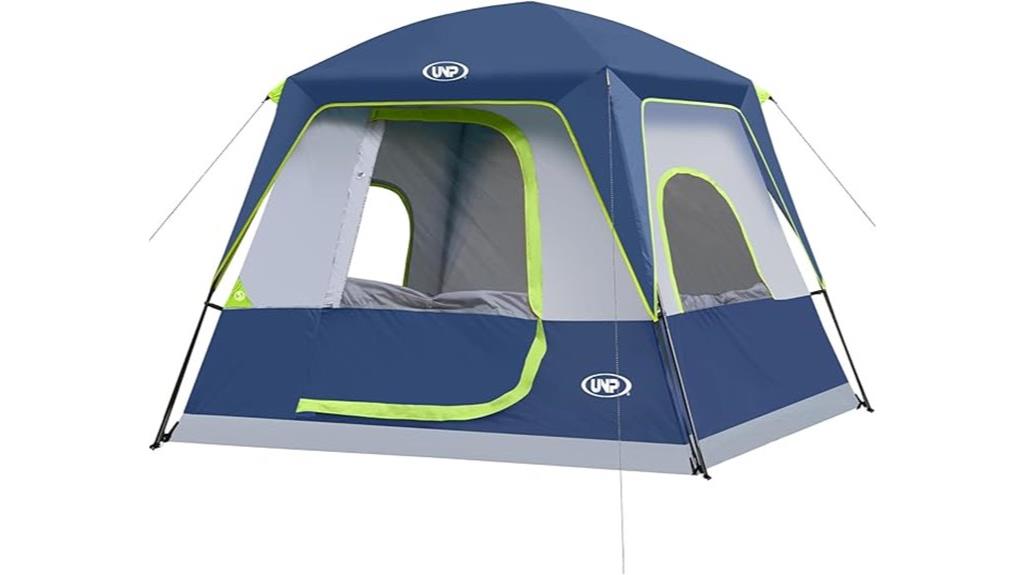 waterproof 4 person camping tent