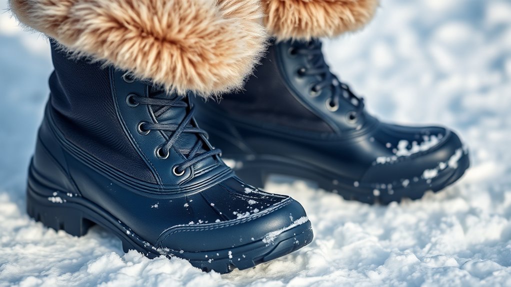 waterproof insulated traction comfort