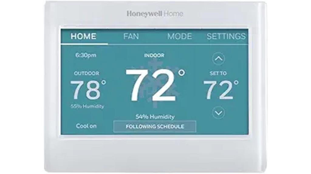 wi fi color thermostat model