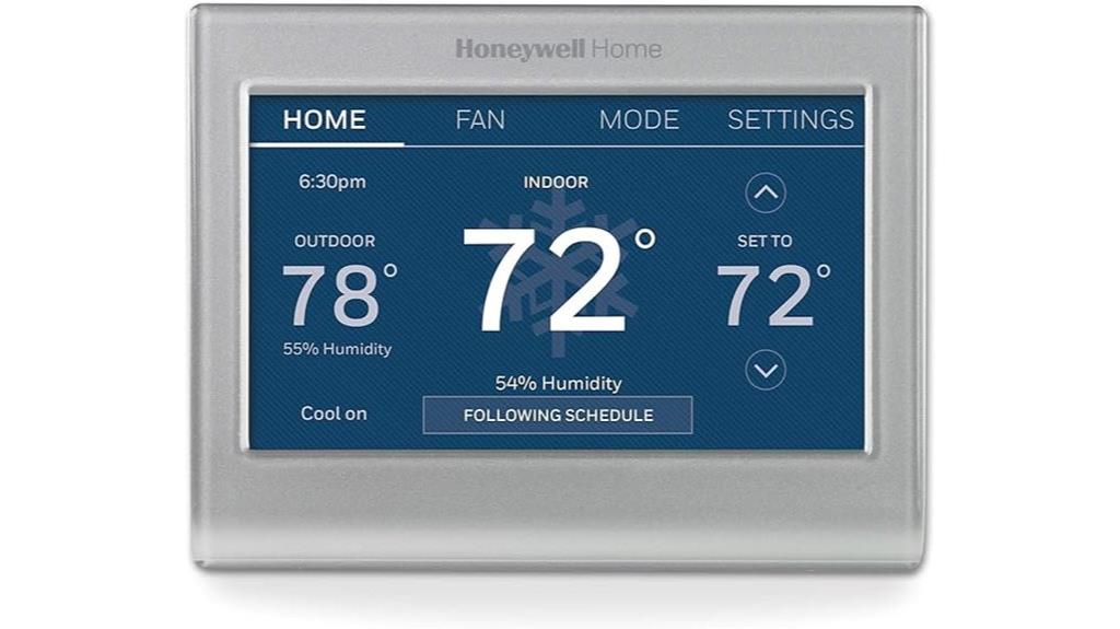 wireless color thermostat