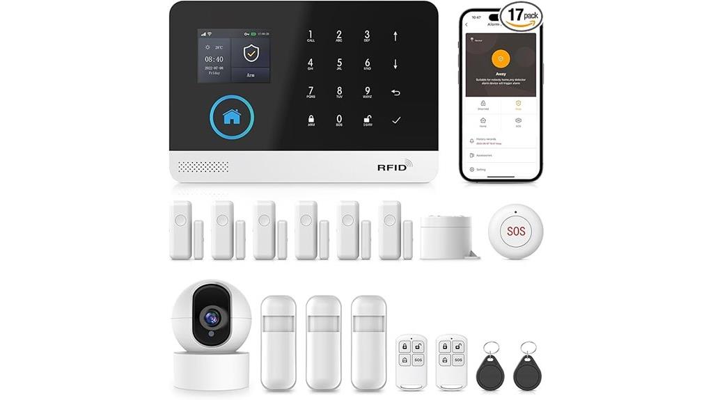 wireless security system kit