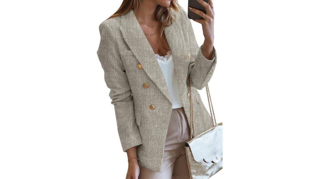 women s tweed blazer style