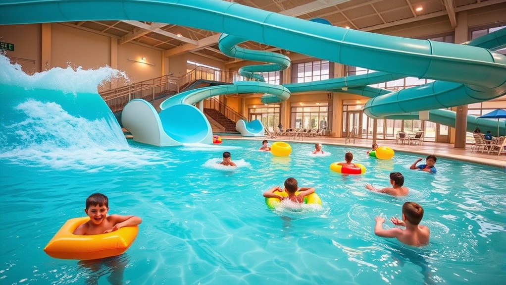 year round indoor waterpark adventure