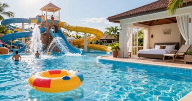 balancing pool water park