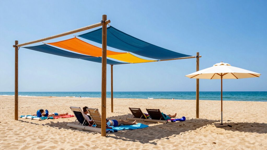 broad durable portable shade