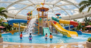 climate influences indoor water parks