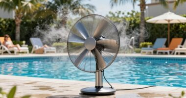 cooling air on decks