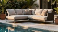 durable weather resistant poolside furniture