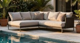 durable weather resistant poolside furniture