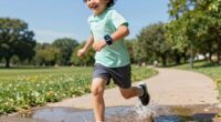 encouraging kids with waterproof trackers