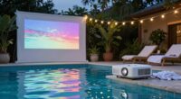 enhance pool night atmosphere