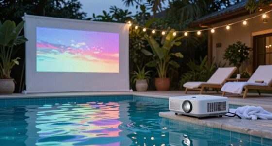 enhance pool night atmosphere