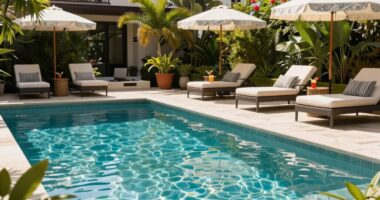 enhancing poolside comfort options
