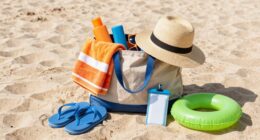 essential poolside family bag