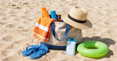 essential poolside family bag