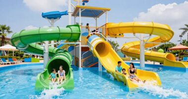 family focused water park features