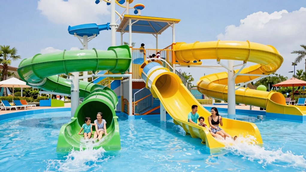 family focused water park features
