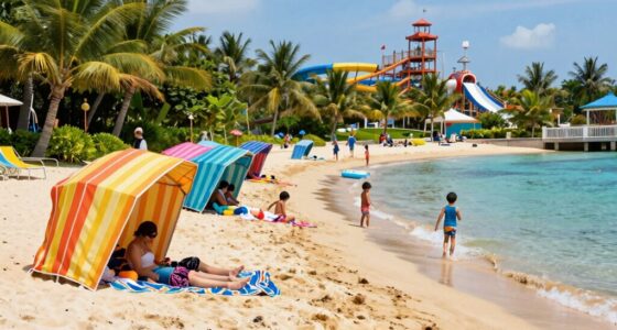 family shelters enhance waterpark experiences