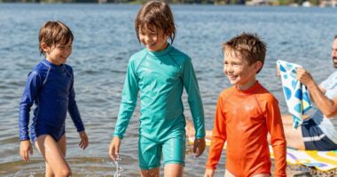 fast drying family water clothing