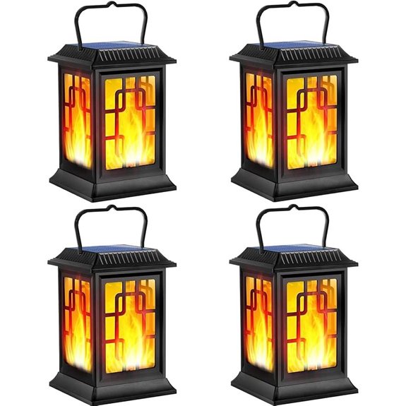 four pack waterproof lanterns