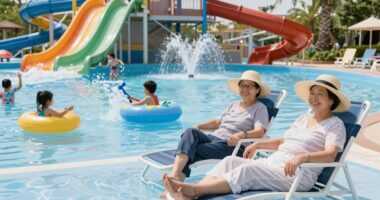 grandparents water park tips