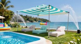 ideal beach shelter features