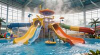 indoor water park humidity