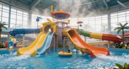 indoor water park humidity