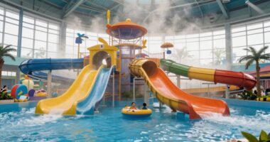 indoor water park humidity